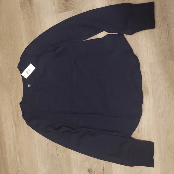 GAP Kids | Long Sleeve Waffle Shirt | XXL 14-16 | NWT | Dark Blue - Picture 1 of 3